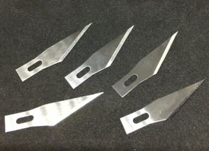 5 Exacto Messerklingen #11 Kohlenstoffstahl für Hobby Handwerk Nachfüllkunst kostenloser Versand USA - Bild 1 von 1