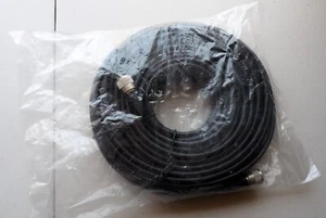 New Open 100ft RG8x Coax UHF (PL259) Male to Male 50 ohm Antenna Cable - R-U100 - Zdjęcie 1 z 12