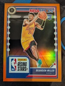2023-24 Hoops Premium Stock Brandon Miller Orange Prizm /299 Rookie Card RC RS - Picture 1 of 2