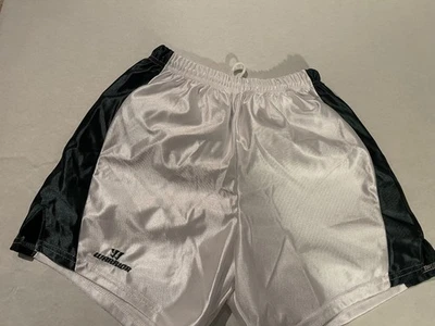 Warrior Mujer Lacrosse Shorts Talla Pequeña Nuevo Blanco Verde Laxo Foto 1 de 2