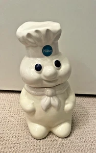 VINTAGE! 1988 Benjamin & Medwin Pillsbury Doughboy Keramik Keksdose 12" - Bild 1 von 6