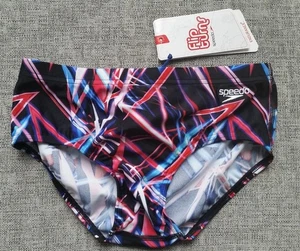 Speedo Junior Boys Swim Briefs Trunks | Flipturns Waterloo | AUS Size 12 BNWT - Picture 1 of 3