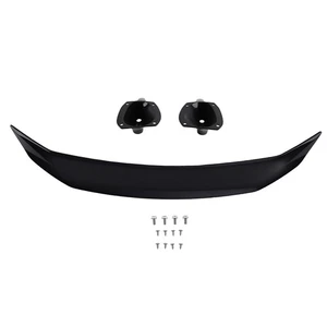 Deluxe Trunk Wing Spoiler Black ABS for Universal Sedan Cars Easy Mount Design - Picture 1 of 12