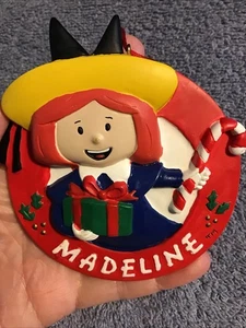Vtg Madeline Christmas Ornament 1998 Plays Music As Is - Picture 1 of 5