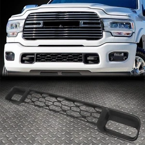 For 19-24 Ram 2500 3500 w/ Tow Hook Black Front Lower Bumper Face Bar Grille - Bild 1 von 3