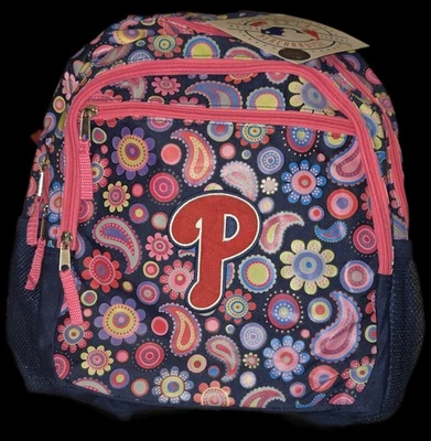 Philadelphia Phillies Backpack Multi Color With Logo Adjustable Straps - Image 1 of 2