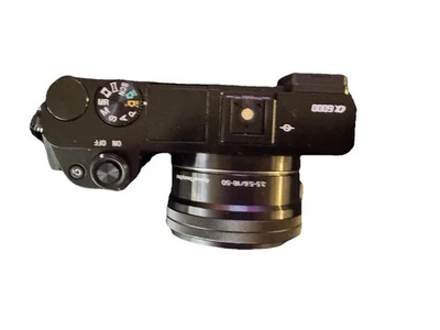 Sony A6000 Mirrorless Camera With Second Lense, 4 Batteries, Backpack And Tripod - Image 1 of 4