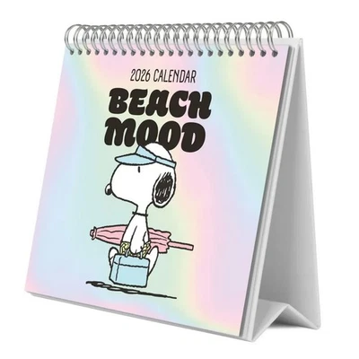 Calendrier de bureau Erik Peanuts, Snoopy 20x17cm (2026) - Photo 1/4