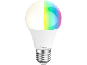 Bombilla inteligente - Hama WLAN LED Lamp, E27, 10 W, RGBW, Regulable - Imagen 1 de 12