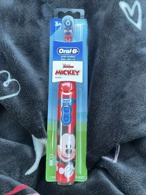 Oral B Child’s Battery Toothbrush-Disney Jr. Mickey Mouse.Soft Bristle Toothbrsh - Image 1 of 4