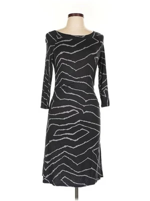 Three Dots Women Black Cocktail Dress L - Image 1 of 4