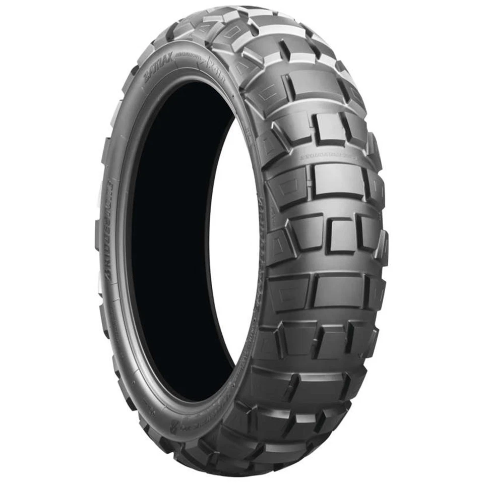 Battlax Adventurecross AX41 Tire 130/80-17 - Bias - Rear - Tubeless - 65P 11662 - Image 1 of 3