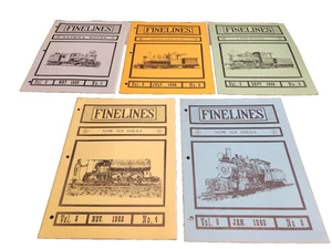 Vintage 5 Ausgaben 1968 (1-5) Finelines Modelleisenbahn Magazin - Bild 1 von 7