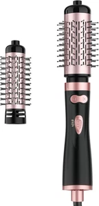 Rotating Blow Dryer Brush - Spin Hair Dryer with 2 Interchangeable Brushes (1... - Picture 1 of 12