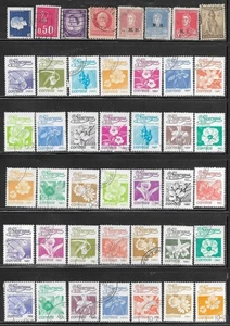 Lote de 43 estampillas en todo el mundo colección de 43 estampillas diferentes usadas - Imagen 1 de 1