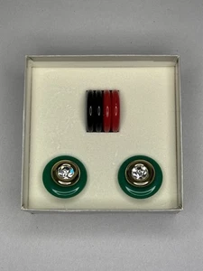 Vintage KJL Avon Interchangeable Earrings #5169 - Picture 1 of 8