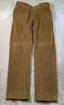 VTG 50s 60s EP-RO Denver Corduroy Pants Fits Sz 32x30 Talon Rockabilly Cowboy - Image 1 of 4