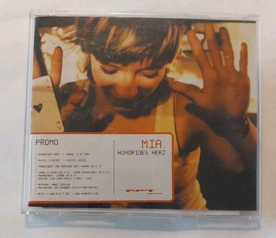 Mia - Hungriges Herz / Promo Single CD / mit Presseinfo / Pop, Indie. NDW / 2004 - Bild 1 von 4