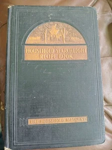 1940 The Household Searchlight Recipe Book Vtg Cookbook 13th printing with Tabs - Picture 1 of 7