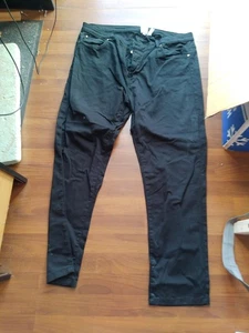 Jeans/schwarz/Stickerei auf Taschen/neu/Übergröße/Gr.50 - Bild 1 von 5