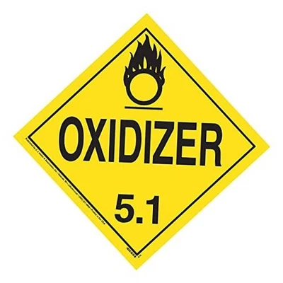 Плакат окислитель Division 5.1, сформулированный 25 шт. - 10,75 x 10,75 дюйма съемный самодельный  - Изображение 1 из 4