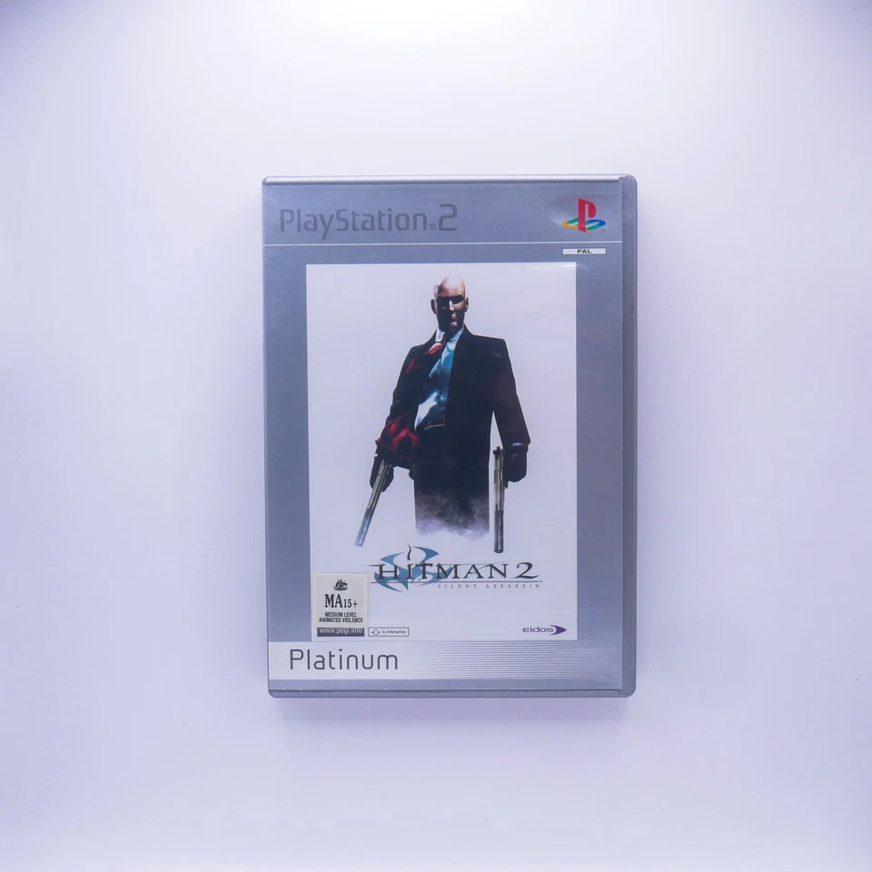 Hitman 2:Silent Assassin - PlayStation 2 PS2 PAL - Complete w/Manual - Free Post - Image 1 of 4