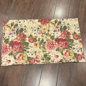 VINTAGE RALPH LAUREN Standardowa poszewka na poduszkę CONSTANCE POST ROAD KWIATOWY COTTAGE RDZEŃ - Zdjęcie 1 z 3