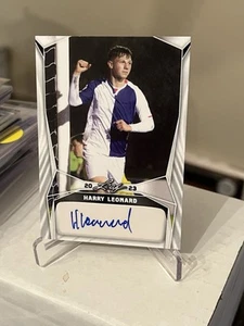 2023 Leaf Soccer Auto HARRY LEONARD #BA-HL1 - Picture 1 of 2