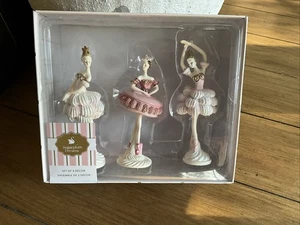 Sugarplum Dreams Pastel Ballerinas Set Of Three New In Box - Picture 1 of 6