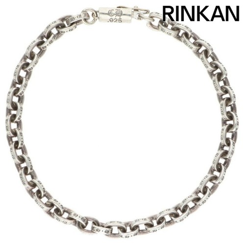 CHROME HEARTS Bracciale uomo argento catena carta cuori cromati 7 pollici usatocb576b471d175d2d