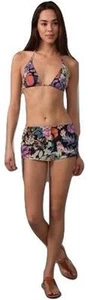 DIANE VON FURSTENBERG MULTICOLOR ABBI COVER UP SHORTS $85 Sz P - Picture 1 of 7