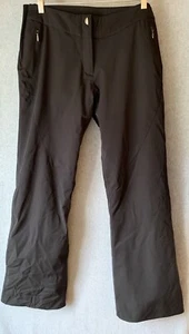 Boulder Gear Womens Ski Snow Pants Sz L Lined Zip Pockets Stretch Outdoor Black - Picture 1 of 14