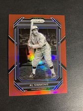 2023 Panini Prizm Al Simmons Red /199 Philadelphia Phillies 