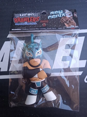 Rey Fenix  Micro Brawler  Pro Wrestling Crate  AEW  Lucha Brothers Cover