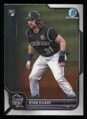 2022 Bowman Chrome #14 Ryan Vilade RC - Image 1 of 2