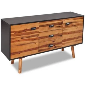 Sideboard Solid Acacia Wood - Picture 1 of 5