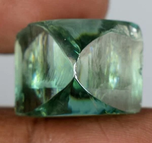Loose CVD Diamond Eye Clean H-I Fancy Green 49.70 Ct VVS1 Clarity Certified - Picture 1 of 8