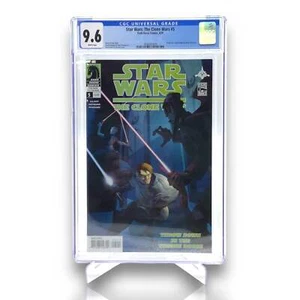 Star Wars: The Clone Wars #5 CGC 9.6 – Key Issue with Anakin & Ahsoka - Picture 1 of 2