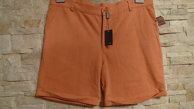 FENDI МУЖСКИЕ БЕРМУДЫ 100% ХЛОПОК КОРОТКИЕ ОРАНЖЕВЫЙ ЕС РАЗМЕР 54 США 38  - Изображение 1 из 4