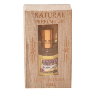 India Fragancia Natural Sándalo Perfume Aceite Larga Duración 10 ml Fragancia Corporal - Imagen 1 de 9