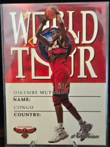 World Tour - 1999 - Dikembe Mutombo - #183 Atlanta Hawks - Card - Picture 1 of 2