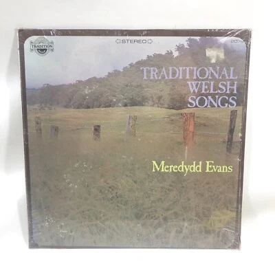 TRADITIONAL WELSH SONGS - MEREDYDD EVANS - VINYL RECORD - SEALED - Image 1 of 3