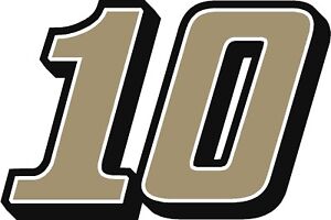 NEW FOR 2020 #10 Aric Almirola Racing Sticker Decal - SM thru XL - Various color