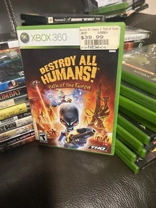 Destroy All Humans Path Of The Furon Xbox 360 Game - Picture 1 of 2