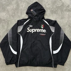 Supreme x Umbro Track Jacket 'Black' 🔥 IN SIZE XL! - Imagen 1 de 8