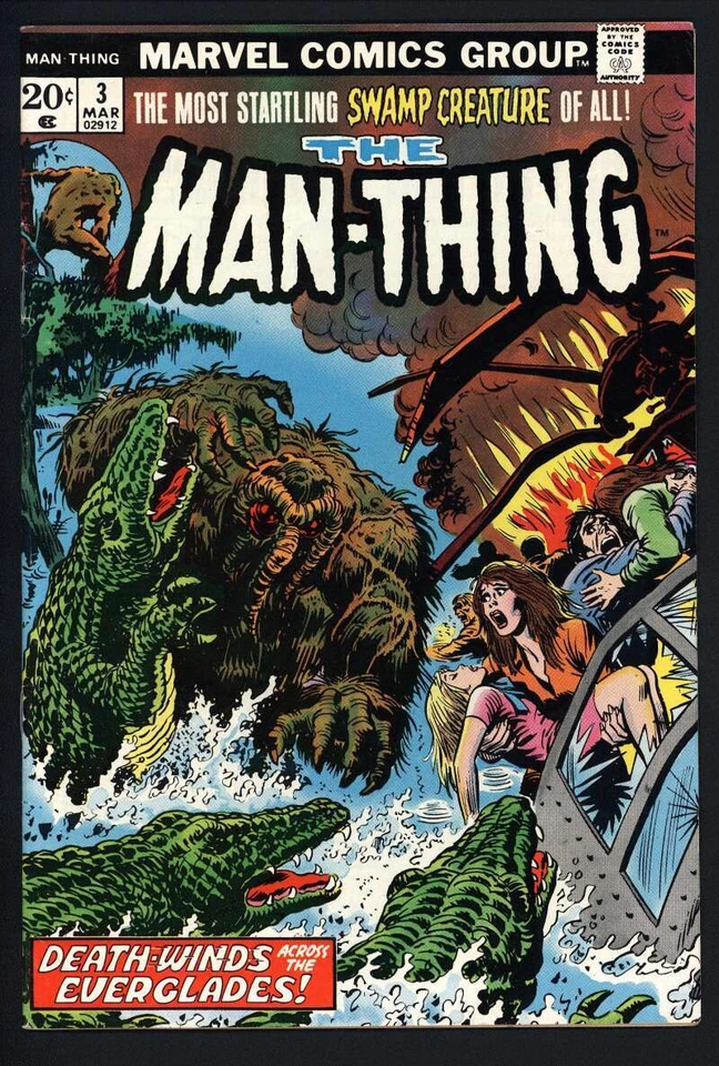 Man-Thing #3 (Marvel Comics March 1974)