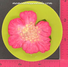 Silicone Mold Flower Hibiscus Dahlia you can use with wax, gypsum, resin, hot gl