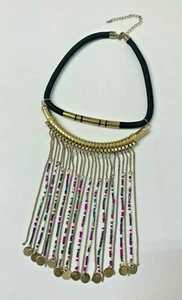 Avon~MARK~"Collana Vedimi Ruggito"~Ottone Anticato e Perline 16-1/2" L~Nuova con scatola - Foto 1 di 10