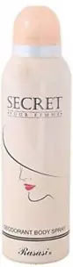 RASASI SECRET POUR FEMME DEODORANT SPRAY FOR WOMEN WITH FREE SHIPPING - 200 ML - Picture 1 of 1