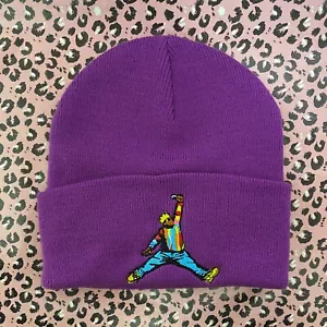 Cappello berretto magenta Actual Fact Biggie x Jordan Slam Slam Dunk Roll Up - Foto 1 di 2